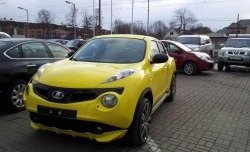 3 999 р. Накладка на передний бампер Impul Nissan Juke 1 YF15 дорестайлинг (2010-2014) (Неокрашенная)  с доставкой в г. Краснодар. Увеличить фотографию 10