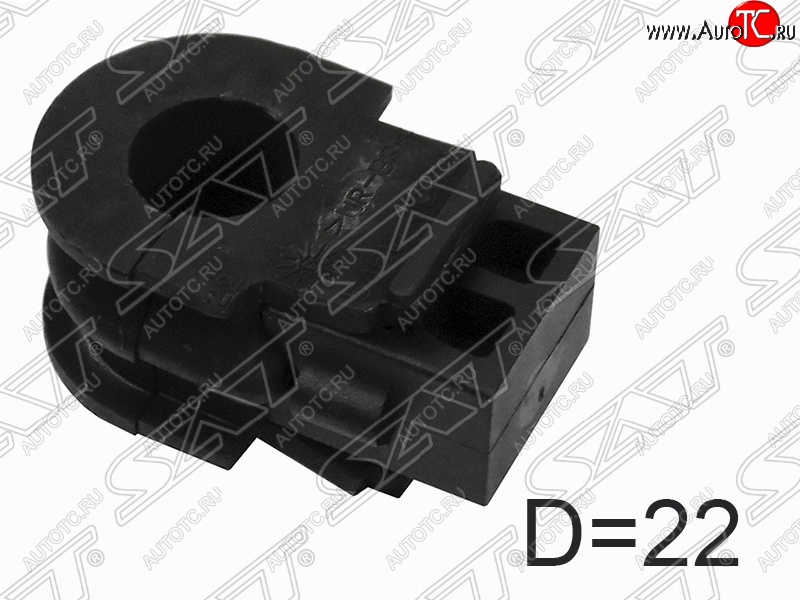 218 р. Резиновая втулка переднего стабилизатора (D=22) SAT (LH=RH) Nissan Juke 1 YF15 дорестайлинг (2010-2014)  с доставкой в г. Краснодар