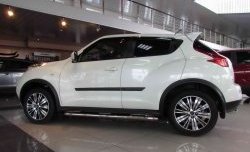 12 049 р. Комплект дефлекторов окон Impul Nissan Juke 1 YF15 дорестайлинг (2010-2014)  с доставкой в г. Краснодар. Увеличить фотографию 4