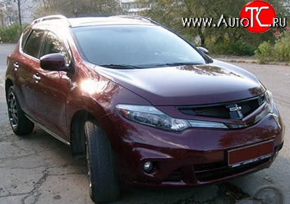 12 799 р. Решётка радиатора Impul Nissan Murano 2 Z51 рестайлинг (2010-2016) (Неокрашенная)  с доставкой в г. Краснодар