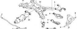 699 р. Полиуретановая втулка стабилизатора задней подвески Точка Опоры Nissan Teana 2 J32 дорестайлинг (2008-2011)  с доставкой в г. Краснодар. Увеличить фотографию 2