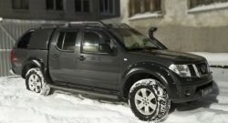 20 649 р. Накладки на колёсные арки RA  Nissan Navara  2 D40 (2010-2016) рестайлинг (Глянец (под покраску), Неокрашенные)  с доставкой в г. Краснодар. Увеличить фотографию 2