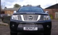 Декоративная вставка воздухозаборника (рестайлинг) Berkut Nissan Navara 2 D40 дорестайлинг (2004-2010)