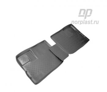 Коврики салонные Noplast (задние) Nissan NP300 (2014-2024)