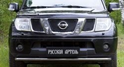 2 559 р. Защитная сетка решетки переднего бампера РА  Nissan Pathfinder  R51 (2004-2007) дорестайлинг  с доставкой в г. Краснодар. Увеличить фотографию 5