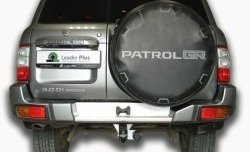 7 249 р. Фаркоп Лидер Плюс. Nissan Patrol 5 Y61 2-ой рестайлинг (2004-2010) (Без электропакета)  с доставкой в г. Краснодар. Увеличить фотографию 2