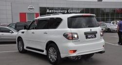 20 499 р. Накладка на заднюю дверь автомобиля Impul Nissan Patrol 6 Y62 дорестайлинг (2010-2014)  с доставкой в г. Краснодар. Увеличить фотографию 2