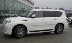 43 999 р. Комплект порогов Impul Nissan Patrol 6 Y62 дорестайлинг (2010-2014) (Неокрашенные)  с доставкой в г. Краснодар. Увеличить фотографию 7