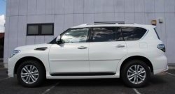 43 999 р. Комплект порогов Impul Nissan Patrol 6 Y62 дорестайлинг (2010-2014) (Неокрашенные)  с доставкой в г. Краснодар. Увеличить фотографию 8