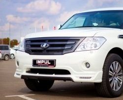 38 499 р. Решётка радиатора Impul V2 Nissan Patrol 6 Y62 дорестайлинг (2010-2014) (Неокрашенная)  с доставкой в г. Краснодар. Увеличить фотографию 8