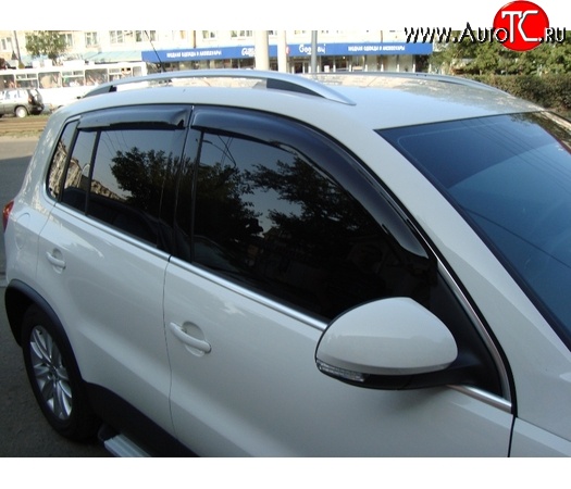 2 699 р. Дефлекторы окон (ветровики) 4 шт. Novline Nissan Qashqai 1 дорестайлинг (2007-2010)  с доставкой в г. Краснодар