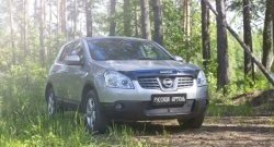 1 999 р. Защитная сетка решетки переднего бампера РА Nissan Qashqai 1 дорестайлинг (2007-2010)  с доставкой в г. Краснодар. Увеличить фотографию 7