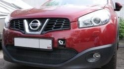 Сетка на бампер Novline Nissan Qashqai 1 J10 рестайлинг (2010-2013)