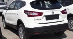 1 689 р. Накладка на задний бампер RA Nissan Qashqai 2 J11 рестайлинг (2017-2022)  с доставкой в г. Краснодар. Увеличить фотографию 2