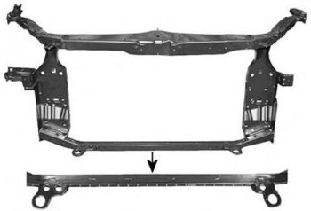 Панель передняя SPARD (для двигателя 2L) Nissan Qashqai 1 дорестайлинг (2007-2010)