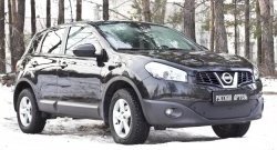 1 369 р. Зимняя заглушка решетки переднего бампера РА Nissan Qashqai 1 J10 рестайлинг (2010-2013)  с доставкой в г. Краснодар. Увеличить фотографию 3