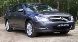 1 099 р. Реснички на фары RA Nissan Teana 2 J32 рестайлинг (2011-2014) (Неокрашенные)  с доставкой в г. Краснодар. Увеличить фотографию 3