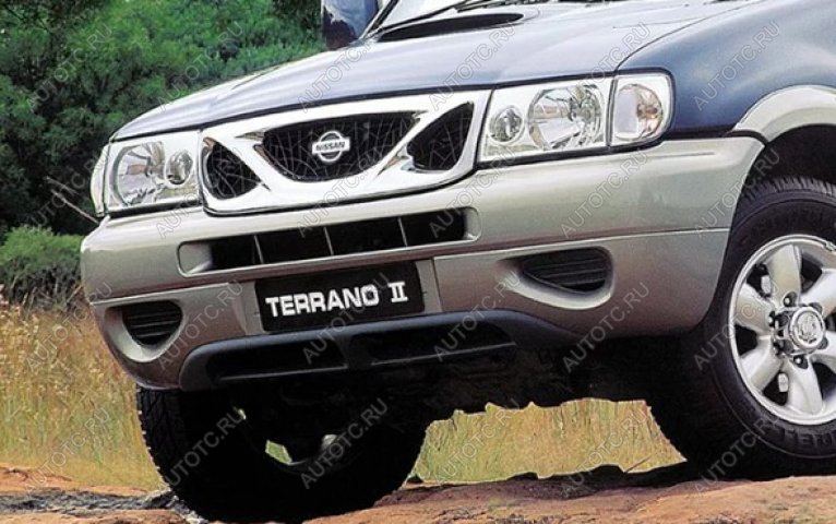 46 999 р. Передний бампер POLCAR Nissan Terrano2 R20 2-ой рестайлинг (1999-2006) (неокрашенный)  с доставкой в г. Краснодар