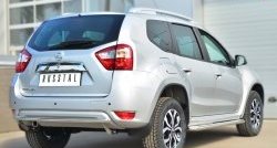 14 449 р. Одинарная защита заднего бампера из трубы диаметром 42 мм SLITKOFF  Nissan Terrano  D10 (2013-2022) дорестайлинг, рестайлинг  с доставкой в г. Краснодар. Увеличить фотографию 4