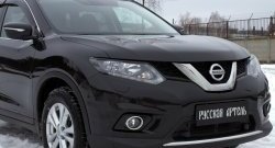 939 р. Реснички на фары RA Nissan X-trail 3 T32 дорестайлинг (2013-2018) (Неокрашенные)  с доставкой в г. Краснодар. Увеличить фотографию 4