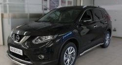 23 949 р. Защита порогов из круглой трубы диаметром 63 мм SLITKOFF Nissan X-trail 3 T32 рестайлинг (2017-2022)  с доставкой в г. Краснодар. Увеличить фотографию 4