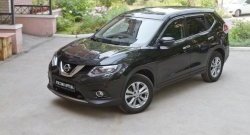 1 749 р. Накладки порожков салона RA Nissan X-trail 3 T32 рестайлинг (2017-2022) (Комплект (4 шт.))  с доставкой в г. Краснодар. Увеличить фотографию 2