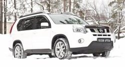 979 р. Зимняя заглушка решетки переднего бампера РА  Nissan X-trail  2 T31 (2010-2015) рестайлинг  с доставкой в г. Краснодар. Увеличить фотографию 10