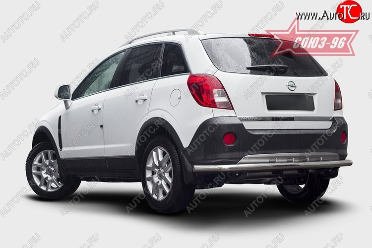 15 344 р. Защита заднего бампера Souz-96 (d60) Opel Antara рестайлинг (2010-2015)  с доставкой в г. Краснодар