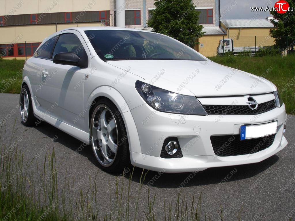 27 899 р. Передний бампер ОРС Opel Astra H GTC хэтчбек 3 дв. дорестайлинг (2004-2006)  с доставкой в г. Краснодар