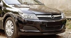 999 р. Реснички на фары RA  Opel Astra  H GTC (2004-2011) хэтчбек 3 дв. дорестайлинг, хэтчбек 3 дв. рестайлинг (Неокрашенные)  с доставкой в г. Краснодар. Увеличить фотографию 4