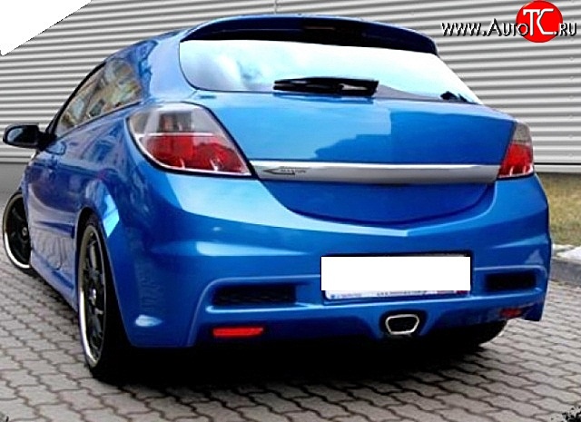 3 649 р. Спойлер Sport Opel Astra H GTC хэтчбек 3 дв. дорестайлинг (2004-2006) (Неокрашенный)  с доставкой в г. Краснодар