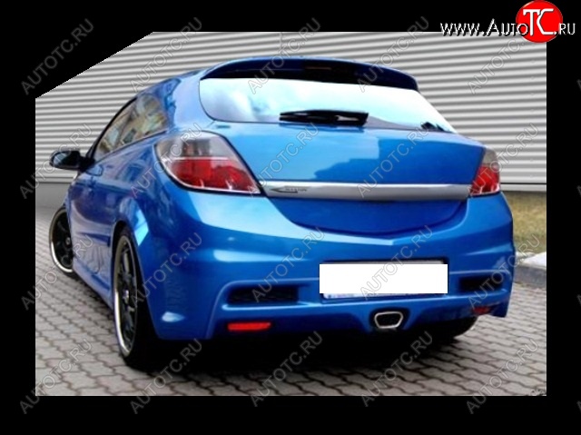 27 899 р. Задний бампер OPC Opel Astra H GTC хэтчбек 3 дв. дорестайлинг (2004-2006)  с доставкой в г. Краснодар