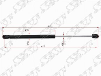 Газовый упор крышки багажника SAT Opel Astra H универсал (2004-2007)