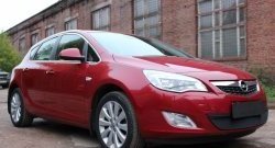 1 469 р. Сетка на бампер Russtal (черная)  Opel Astra  J (2009-2012) хэтчбек 5 дв. дорестайлинг  с доставкой в г. Краснодар. Увеличить фотографию 2