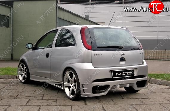 23 969 р. Задний бампер NTC Opel Corsa C (2000-2006)  с доставкой в г. Краснодар