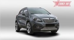 Декоративный элемент решетки радиатора Souz-96 (d16) Opel Mokka  дорестайлинг (2012-2016)