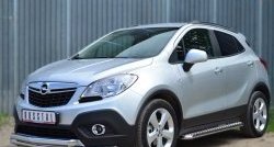 26 999 р. Широкая защита порогов SLITKOFF  Opel Mokka (2012-2016)  дорестайлинг  с доставкой в г. Краснодар. Увеличить фотографию 4