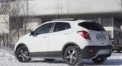 9 399 р. Защита заднего бампера из трубы диаметром 51 мм Petroil Tuning Opel Mokka  дорестайлинг (2012-2016)  с доставкой в г. Краснодар. Увеличить фотографию 2