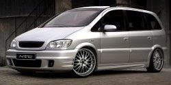 Пороги накладки NTC Opel Zafira A (1999-2006)