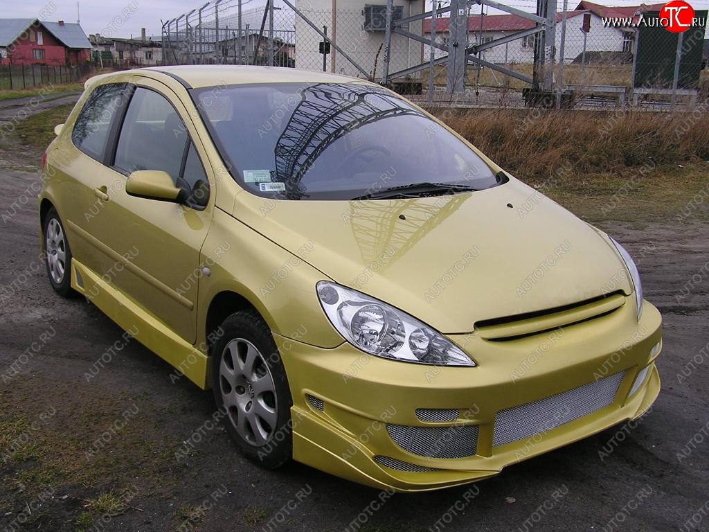 24 499 р. Передний бампер Rieger Peugeot 307 универсал дорестайлинг (2001-2005)  с доставкой в г. Краснодар