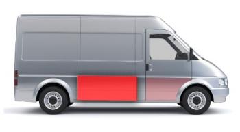 1 889 р. Правая средняя боковая панель (ремонтная) Wisentbull Fiat Ducato 230 (1994-2002)  с доставкой в г. Краснодар. Увеличить фотографию 2