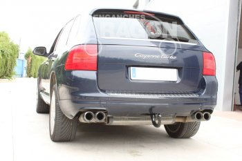 22 699 р. Фаркоп Aragon.(шар V) Porsche Cayenne 955 (2002-2006)  с доставкой в г. Краснодар. Увеличить фотографию 5