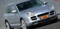 18 449 р. Комплект порогов Gemballa Aero I Porsche Cayenne 955 (2002-2006) (Неокрашенные)  с доставкой в г. Краснодар. Увеличить фотографию 2