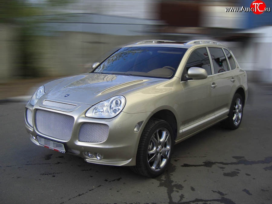 17 299 р. Комплект порогов Gemballa Aero III Porsche Cayenne 955 (2002-2006) (Неокрашенные)  с доставкой в г. Краснодар