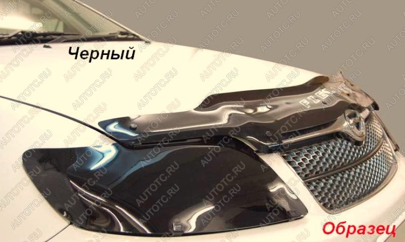 2 099 р. Дефлектор капота CA-Plastic Chevrolet Cruze J300 седан дорестайлинг (2009-2012) (серия Classic черный, Без надписи)  с доставкой в г. Краснодар