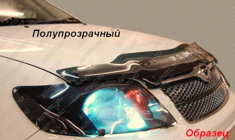 2 049 р. Дефлектор капота CA-Plastiс  Honda Shuttle (2015-2019)  дорестайлинг (серия Classic полупрозрачный, Без надписи)  с доставкой в г. Краснодар