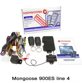 Автосигнализация Mongoose 900ES line 4 Seat Ibiza 6J хэтчбэк 5 дв. доресталийнг (2008-2012)