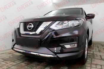 Защита радиатора (середина) Стрелка11 Стандарт Nissan (Нисан) X-trail (Х-трейл)  3 T32 (2017-2022) 3 T32 рестайлинг