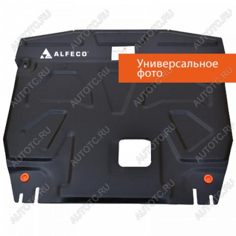 2 999 р. Защита КПП (V-all) ALFECO  Mitsubishi Pajero Sport ( QE,  QF) (2015-2022) дорестайлинг, рестайлинг (сталь 2 мм)  с доставкой в г. Краснодар