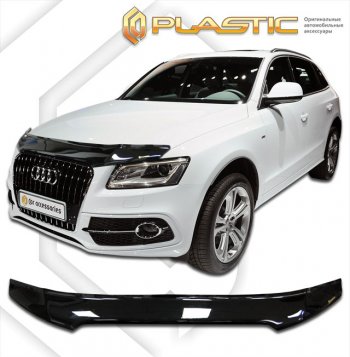 Дефлектор капота CA-Plastic Audi (Ауди) Q5 (Ку5)  8R (2012-2017) 8R рестайлинг